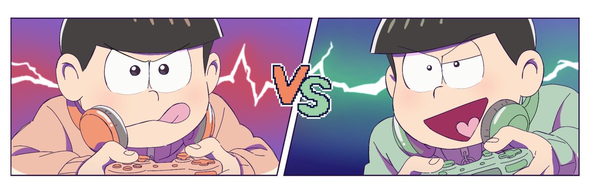 Scab_03's tweet photo. コラボ衣装可愛いね可愛いね…❤💚
 #おそ松さん https://t.co/SLFuu3ITMp