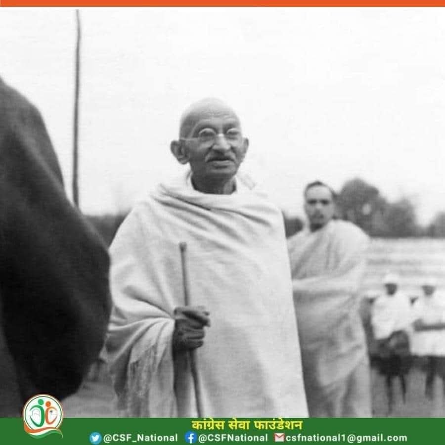 CSF_National's tweet photo. "स्वतंत्रता किसी से ली नही जाती,मांगी नही जाती,वह व्यक्ति मे घटित होती है।
जबतक हम अन्य की स्वीकृति के दास है,हम स्वतंत्र नही हो सकते है।"
#महात्मा_गांधी
#Mahatma_Gandhi
#CSF
जय जगत
जय कांग्रेस
#कांग्रेस_सेवा_फाउंडेशन https://t.co/jti3qfLZNV