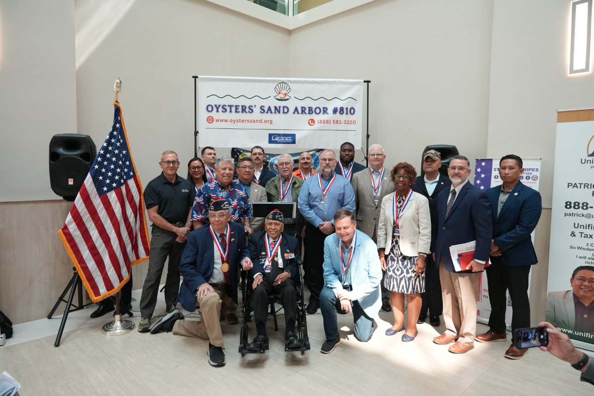 Uni1stFinancial's tweet photo. This gathering served as a heartfelt expression of Kindness & Gratitude to our Veterans. Led by OSA, the community came together to affirm a powerful truth: the selfless sacrifices of our Veterans are worthy of enduring honor and celebration.

We are grateful to the leadership of Dulles Regional Chamber of Commerce for supporting and promoting this VETS250 event.

The event brought together key pillars of the Herndon community: the Town of Herndon Government --- represented by the Mayor and a Councilman — along with leaders from the business sector, the retiree community (including the Stars & Stripes NOVA Committee), and the next generation of young students.

The message of gratitude and respect rang out powerfully through the voices of 57 representatives from across these sectors — including a remarkable 98-year-old WWII Veteran.