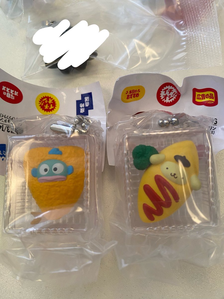 NOI_Z_ION's tweet photo. サンリオ めんだこ 交換
その他のガチャガチャ

【譲】ポチャッコ、仲良しドロップ、なりきりお惣菜マスコット、お茶犬（詳しくは写真確認下さい

【求】めんだこキティちゃん> ポムポムプリンorたまごっち、スティッチ、スクランプ

渋谷手渡しの交換希望。
検索からでもお気軽にお声かけください。 https://t.co/V4lj6UnlSI