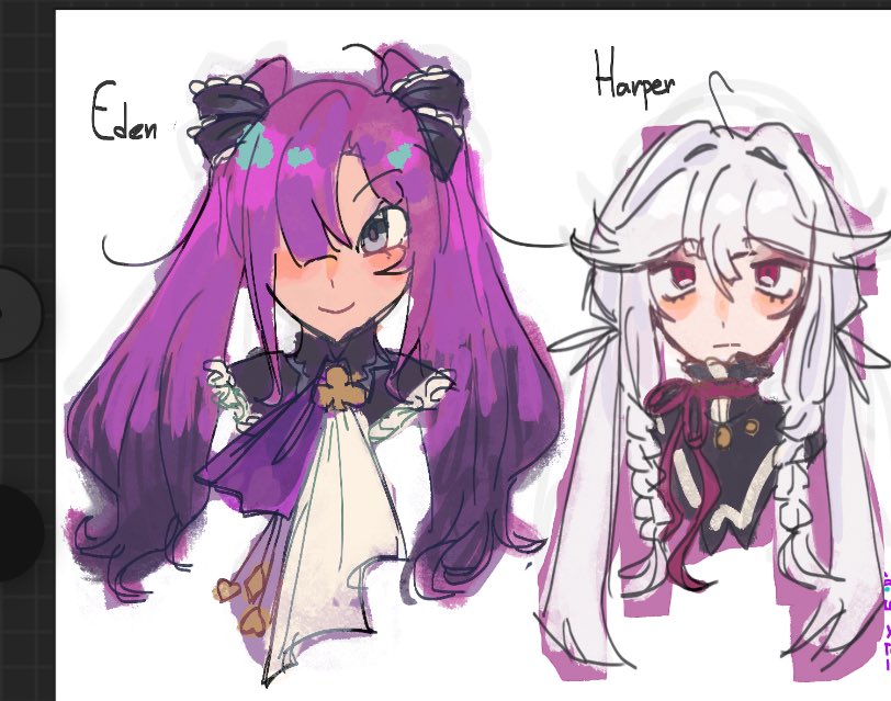 nonfishyyyy's tweet photo. proseka oc redraws after 5 months of negligence what happens next will shock you https://t.co/s0uV8lUQA4