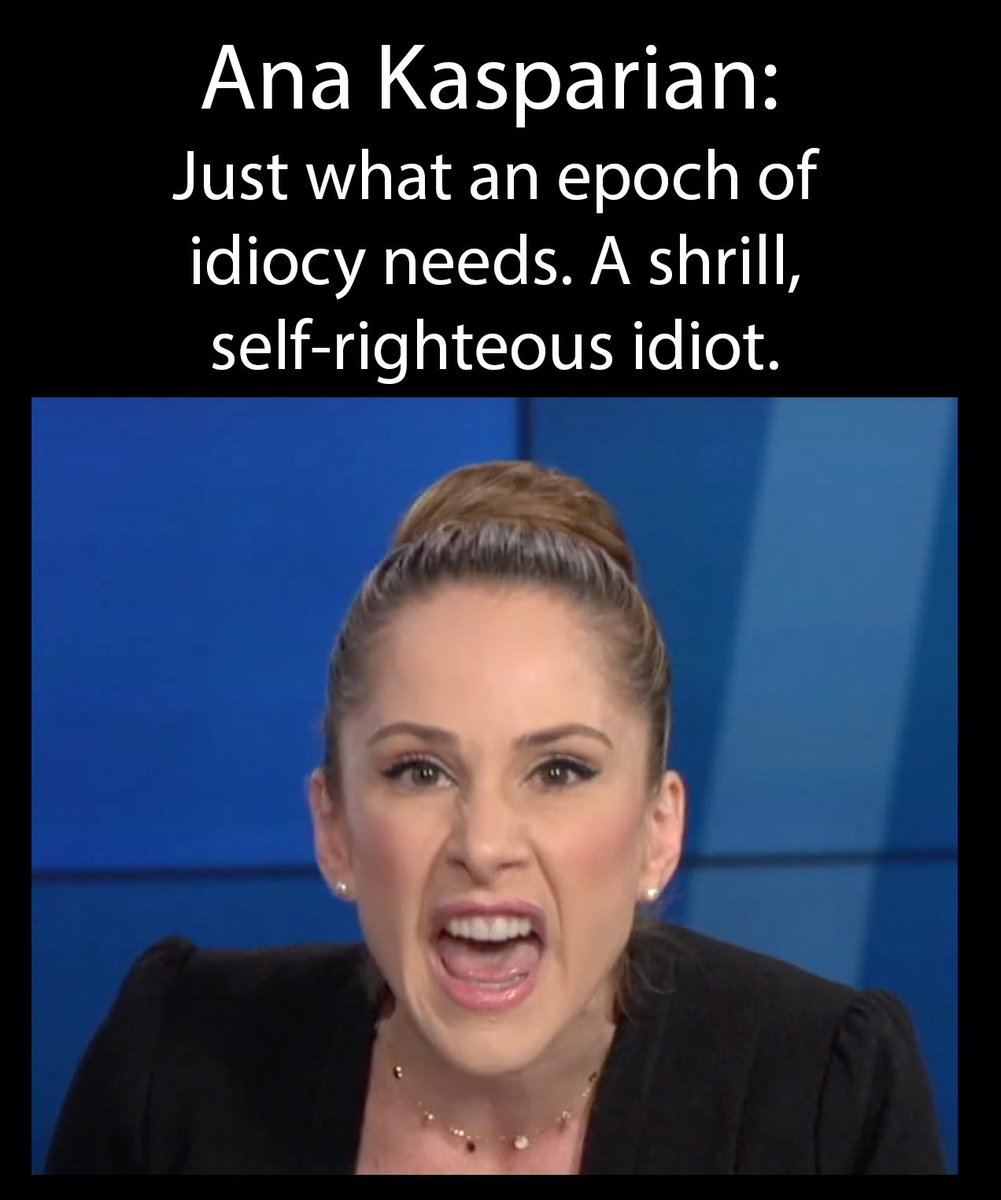 wgamache's tweet photo. @AnaKasparian He’s doesn’t have to consider himself a genius to know he’s smarter than you. https://t.co/rJgVTKUPCH
