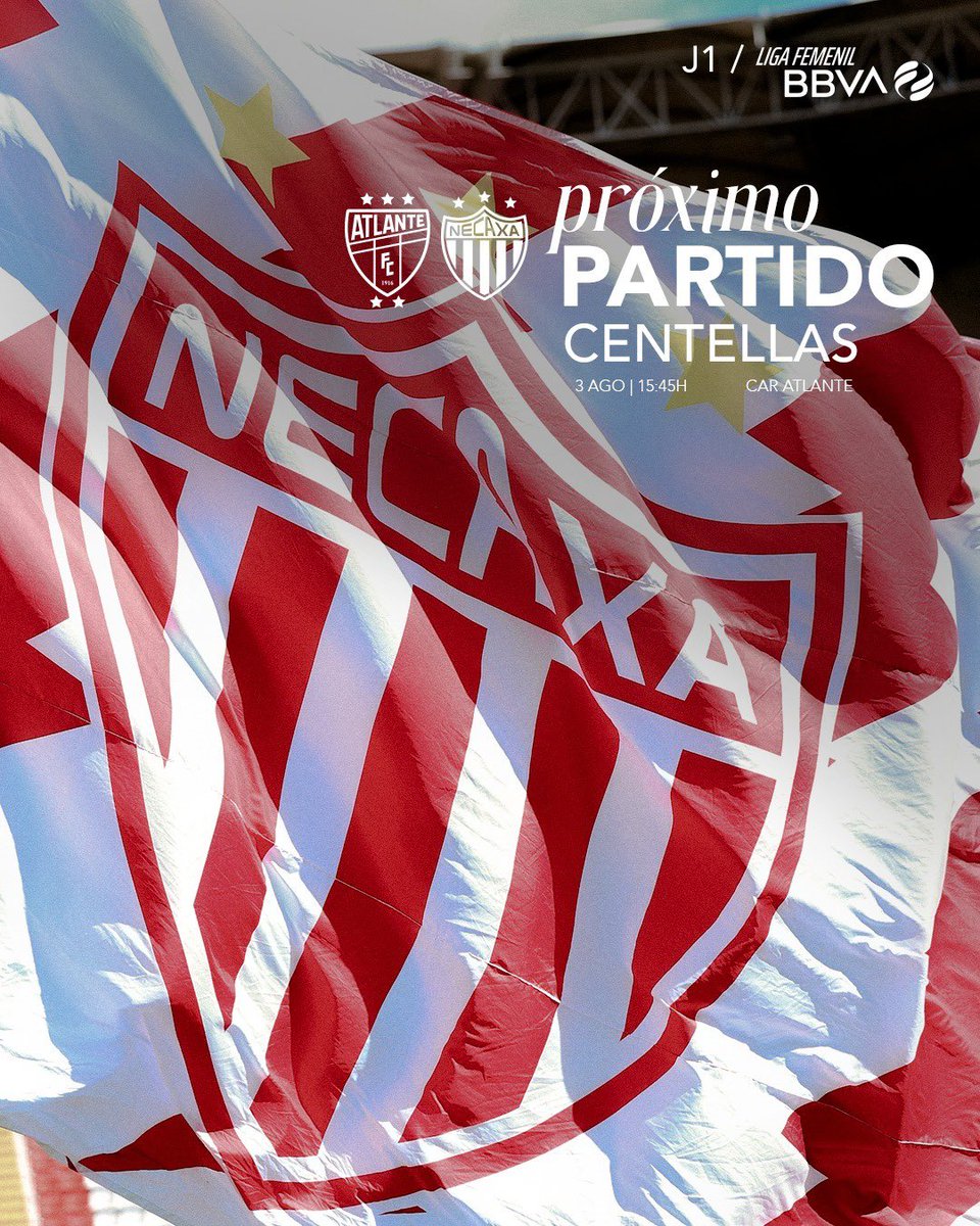 NecaxaFemenil's tweet photo. ⏳ ¡Se viene nuestro debut en el torneo! ✨

¡A ganar #ElPadreDeTodosLosClásicos Centellas! 

#HastaElAlmaGrita ⚡️ https://t.co/r8P8TmYrhA
