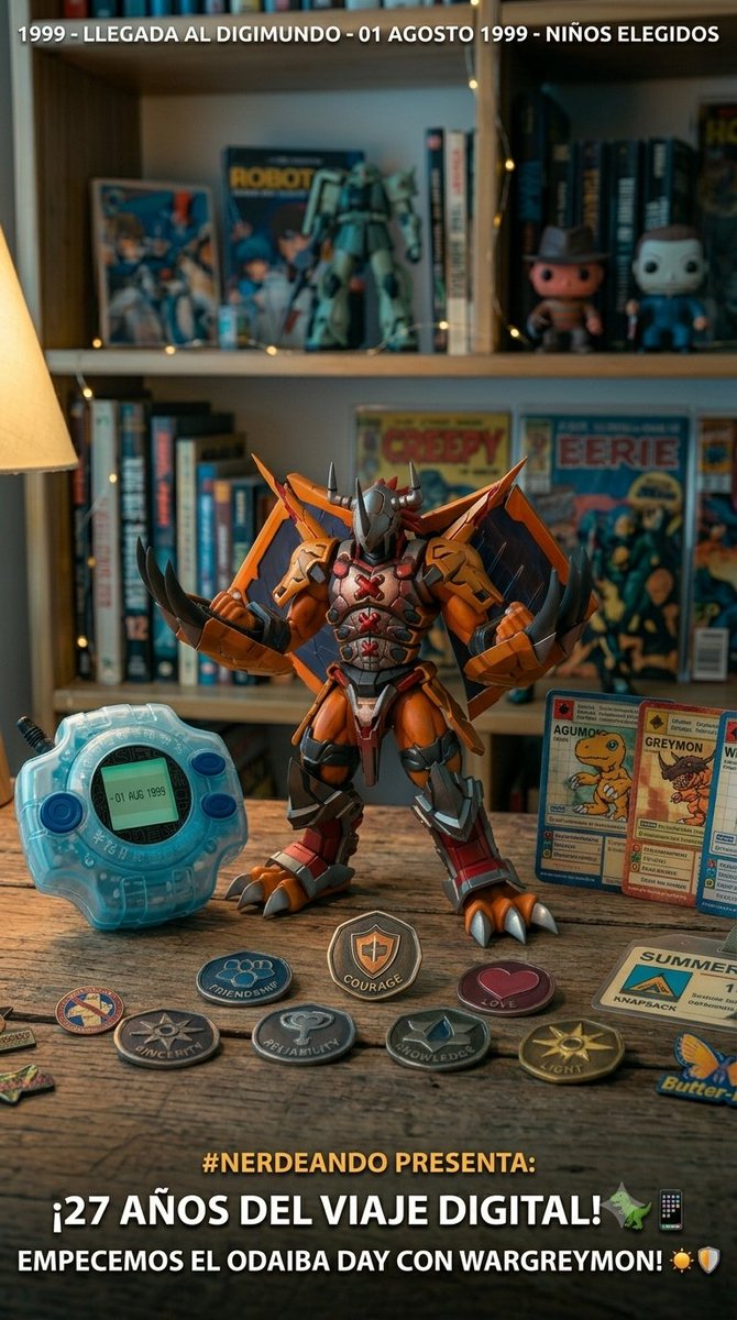 blktigero's tweet photo. 📅 ¡El 1 de agosto el verano cambió para siempre! 🦖📱
El día que los Niños Elegidos llegaron por primera vez al Digimundo y nos regalaron una de las mejores historias de nuestra infancia.
¿Quién era tu Digimon? 👇
#Nerdeando #DigimonDay #DigimonAdventure #Anime https://t.co/JRJNE32xk8