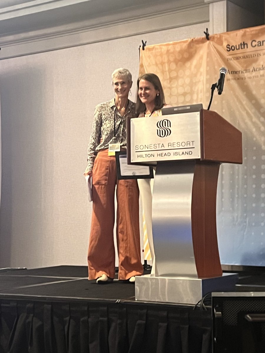 SC_AAP's tweet photo. ✔️ Our fearless President: Dr. Edwards 
✔️Queens of Marching On: Drs. Greenhouse &amp; Mack 
✔️Resident case report poster winner: Drs. Easterlin, Brinkerhoff, and Louise Averitt (MS3) from Prisma Health Upstate
 ✔️ Resident QI poster winner: Dr. Nienhuis from Prisma Health Midlands https://t.co/qxrCOK6NZC