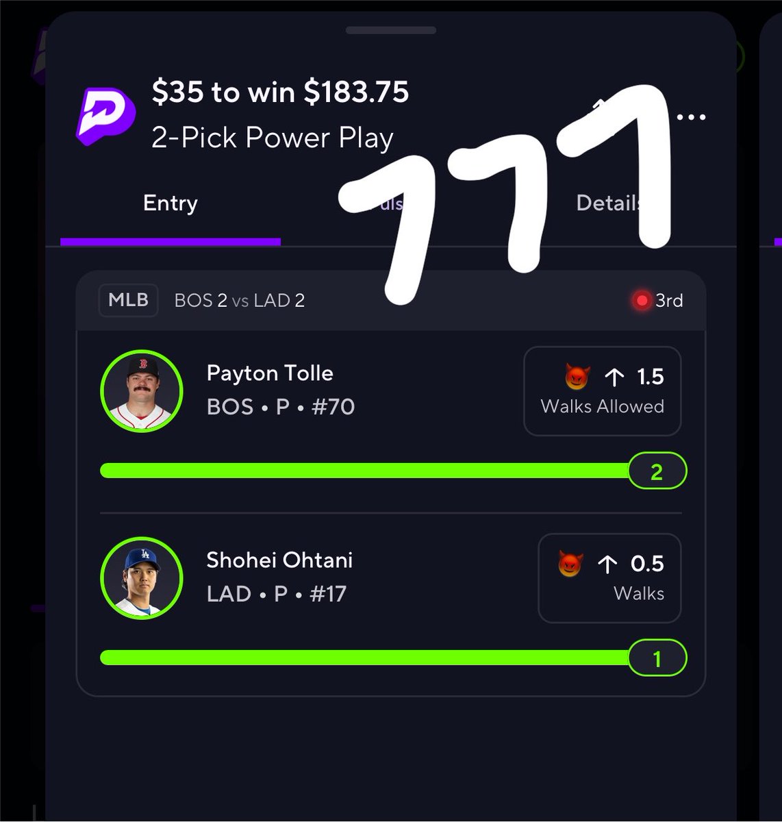 greengobpro's tweet photo. Should i rebrand to greendemonpro?

#prizepicks #sportsbetting #Gambling𝕏 https://t.co/q2kKa0V48k