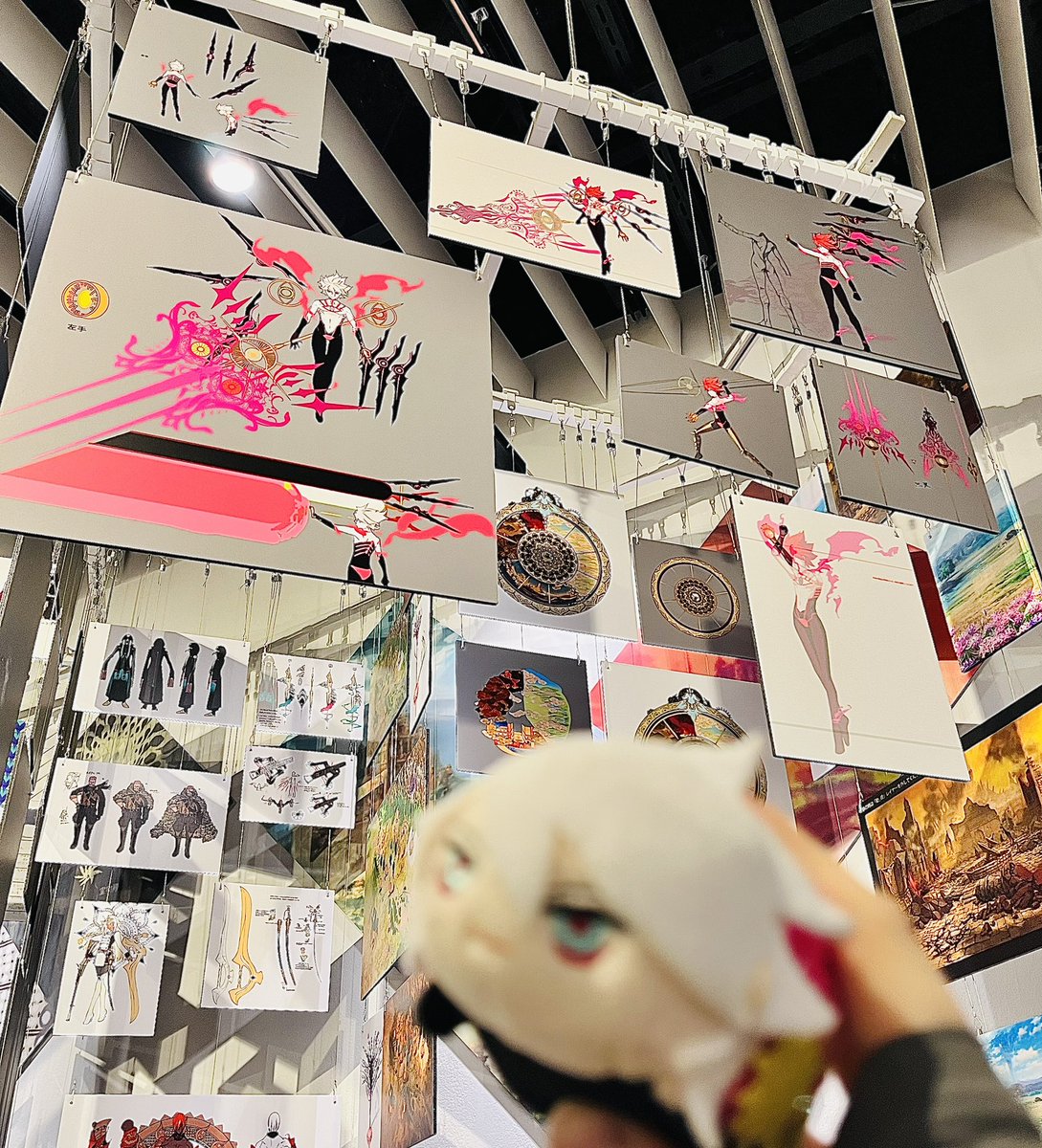 __so__ru's tweet photo. 星見の回廊にも行ってきた🎉
展示物一つ一つのクオリティが伝わってきた✨
涙が止まらなかった〜😭
#FGO #星見の回廊 https://t.co/7chNFpQTjt