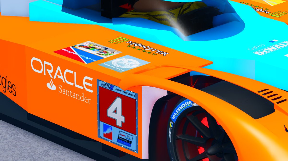 simbyaa's tweet photo. Kyle Busch and Juha Miettinen stickers on LMP5 cars 8️⃣  1️⃣2️⃣1️⃣ https://t.co/YrfUFwAhQX