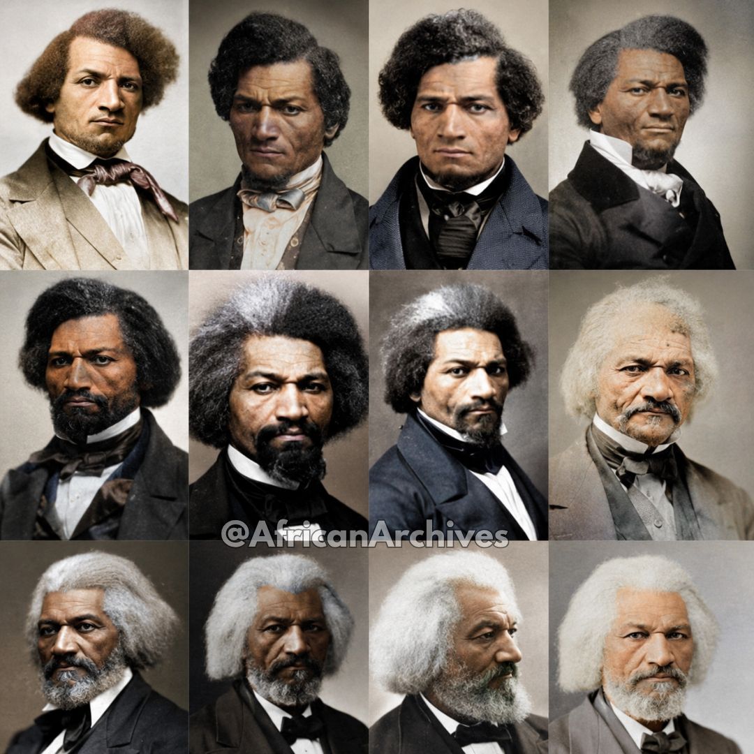 AfricanArchives's tweet photo. Frederick Douglass was born into slavery around 1818 on Maryland's Eastern Shore, yet he would go on to become one of the most influential voices for freedom, equality, and justice in American history. Denied an education by law, Douglass secretly taught himself to read and write, recognizing that knowledge was one of the greatest tools against oppression. After escaping slavery in 1838, he transformed his life into a mission to expose the brutality of slavery and advocate for equal rights.

His speeches captivated audiences across the United States and Europe because they combined personal experience with extraordinary intelligence and moral clarity. His autobiography, Narrative of the Life of Frederick Douglass, an American Slave, became an international bestseller and gave millions of people an unfiltered account of what slavery truly looked like. At a time when many questioned whether a formerly enslaved man could produce such brilliant writing, Douglass shattered racist stereotypes through the power of his words.

But his work did not end with abolition. During the Civil War, Douglass pushed President Abraham Lincoln to allow Black men to serve in the Union Army, believing that military service would strengthen the fight for freedom and citizenship. After slavery ended, he continued campaigning for voting rights, equal protection under the law, public education, and opportunities for Black Americans. He also supported women's suffrage, arguing that justice could never be selective.

Douglass often reminded people that freedom required constant vigilance. One of his most enduring observations was, "Power concedes nothing without a demand. It never did and it never will." More than a century later, those words continue to inspire movements for civil rights and social justice around the world.

Frederick Douglass proved that a person born into the harshest circumstances could change the course of history through education, courage, and an unwavering commitment to truth. His life remains a powerful reminder that ideas, when spoken fearlessly, can outlast chains. 

If you love our content and would like to support the page, you can buy us a coffee here: https://t.co/K1AhtZuOFs or tap Link in Bio