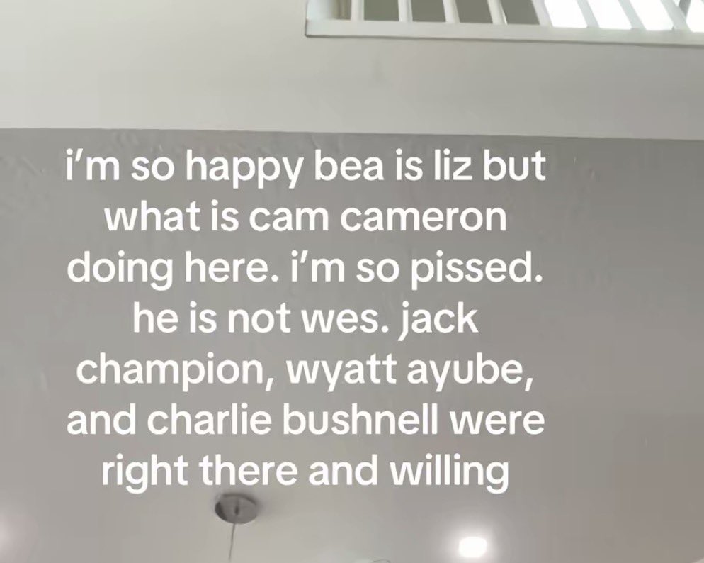 dannakssndra's tweet photo. Y’all read books and still be dumb 😭 Of course Cam Cameron is not Wes Bennett. Cam is a FICTIONAL character played by DAVID, who’ll also be playing Wes because, guess what, he’s the ACTUAL ACTOR 🙄 https://t.co/umSR3MJouS