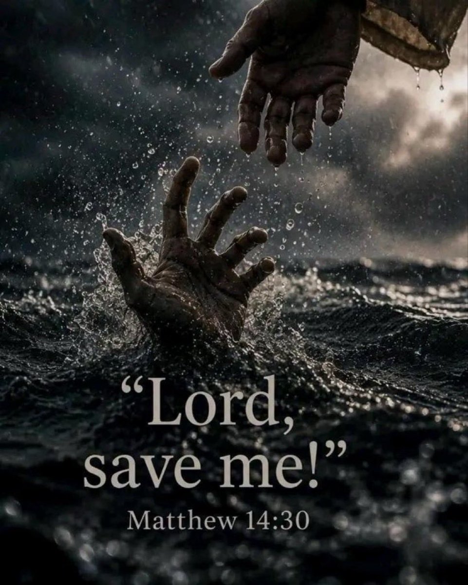 30MinMinistries's tweet photo. “Lord save me!”

—Matthew 14:30 https://t.co/a8C4Y6Aov2