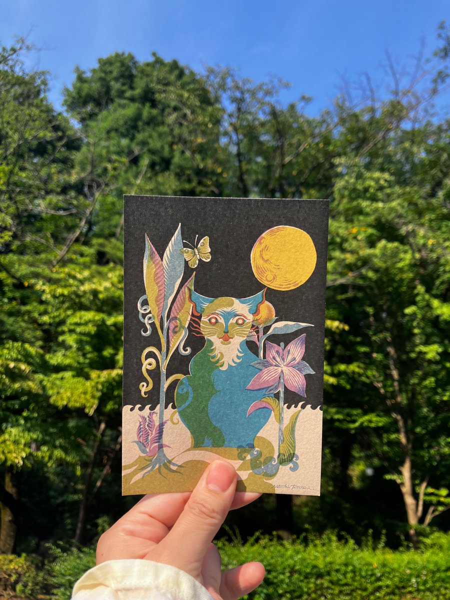tawatari_illust's tweet photo. ギャラリールモンドにて、チャリティ展CAT POWER 2026 開催中です！
わたしは新しく描いた作品一点の出展と、過去に描いた猫の絵をポストカードにしました！
この展示では売上の30%が動物愛護団体に寄付されます。

会期
2026年7月28日（火）〜8月9日（日）12:00 - 20:00
日曜日は17時まで　月曜定休 https://t.co/KahnxLhOa1