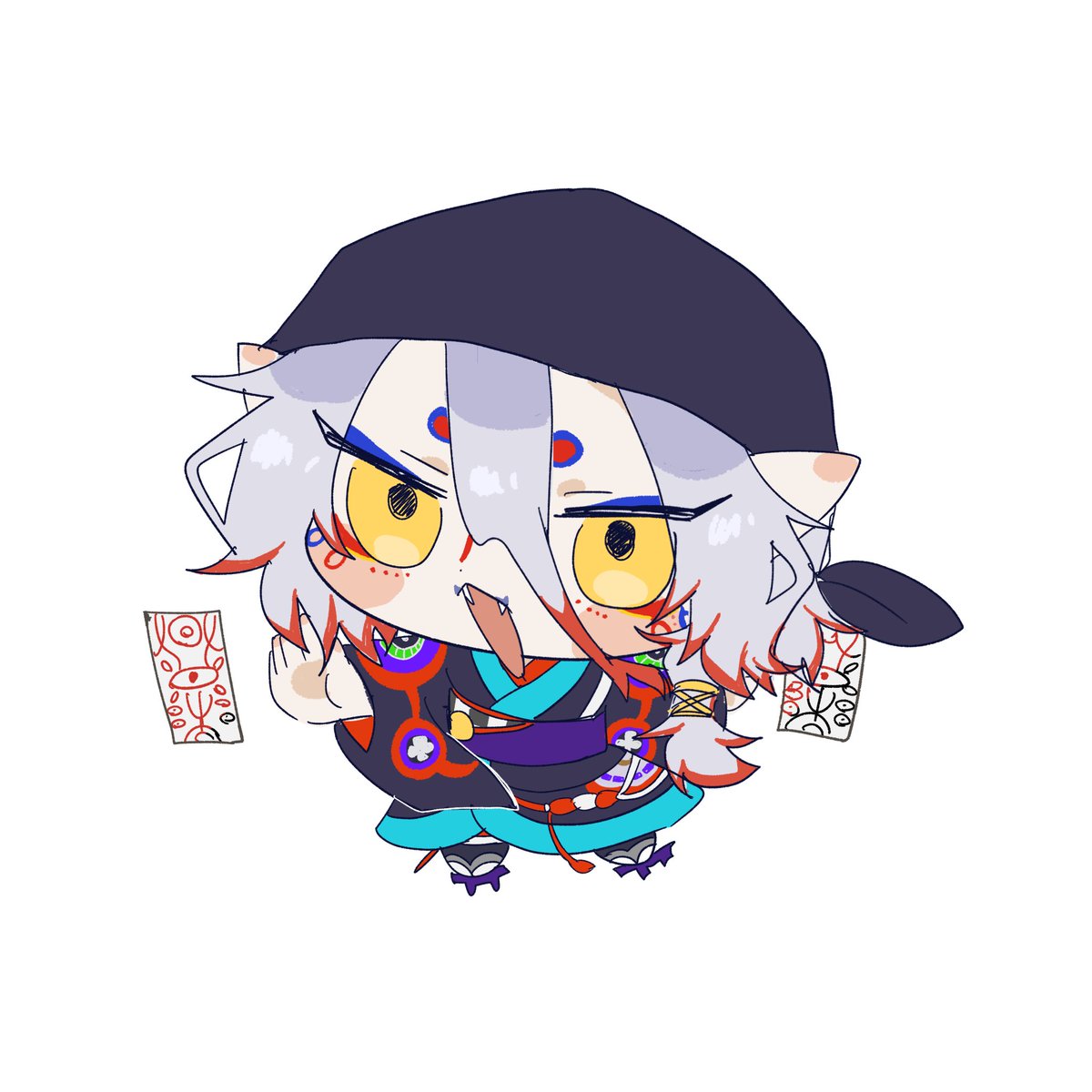 kiyuka729's tweet photo. たまに描くデフォルメ絵柄
とっても描きやすい https://t.co/ywU4yONDp6