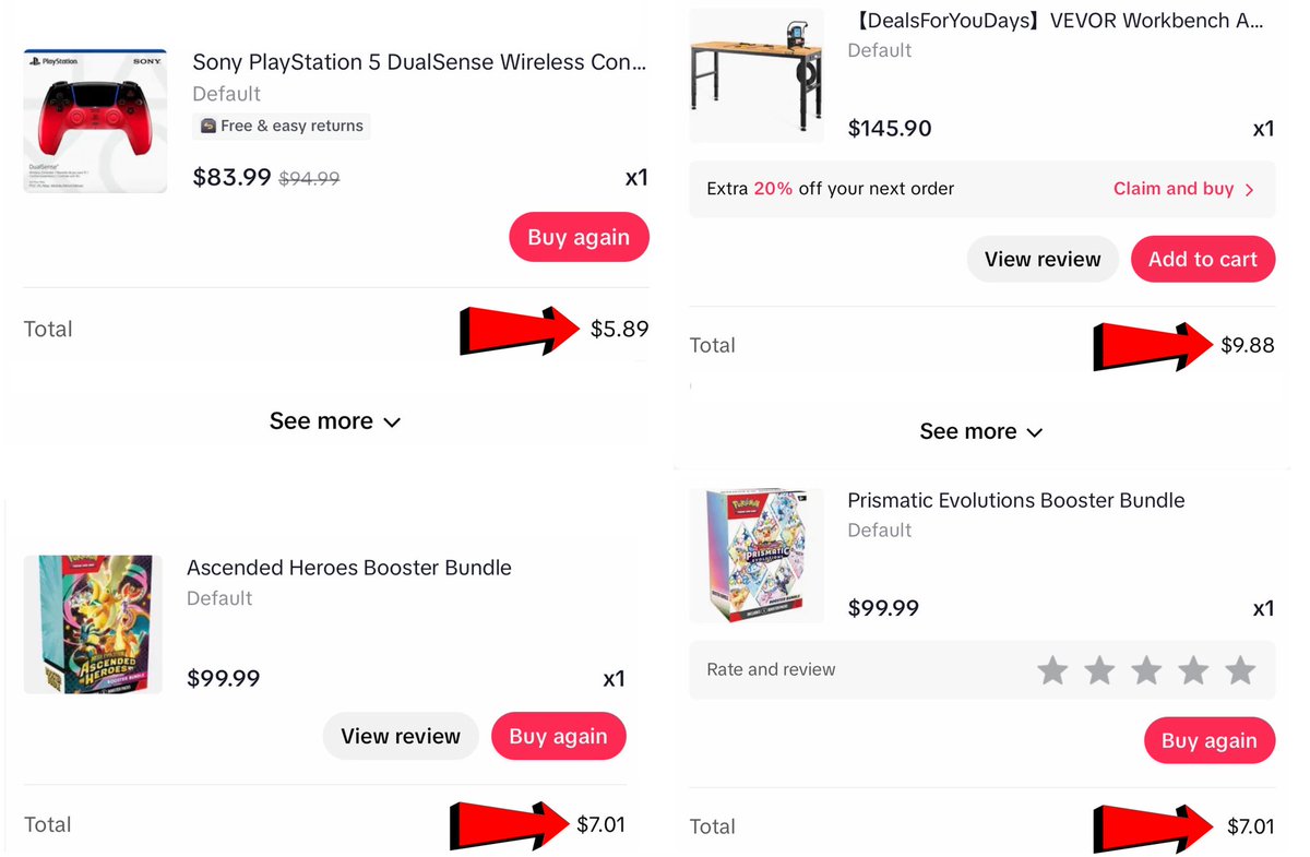 LordOfRestocks's tweet photo. 🏃‍♂️ THIS TIK TOK PRO EVENT GOT EXTENDED ANOTHER TWO MONTHS! GET PRETTY MUCH ANYTHING FOR UP TO $100 OFF!

🏷️ Score $100 Off PlayStation 5 Controllers, Pokemon Cards, SD Cards, & Tons More! Just Pay Tax On Your Order!

⚽️ Event Here -> https://t.co/fiGTjtKSCT

📝 Two Ways You Can Earn Stars To Receive Up To $100 Off Coupons! Y’all Have Been FEASTING This Past Month! ⬇️

1️⃣ Claim Your 14k Daily Stars Everyday. Just Complete The Tasks Daily. You’ll Have Enough Stars For A $50 Off Coupon If Done Daily For 36 Days.

2️⃣ You Can Invite One New User, One Existing User, And One Inactive User (30 Days Or More) For A $100 Off Coupon Anytime. Tik Tok Pro Is Still Relatively New. So Ask Your Friends And Family For A Quick Hookup!

🗓️ This New Event Ends September 30th. It’s Probably Gone For Good After This! Get Those Coupons! 🤑