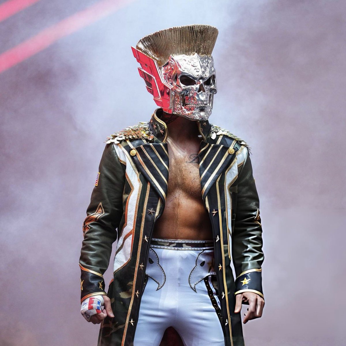 codysections's tweet photo. that’s our guile @CodyRhodes 🫡💚 https://t.co/7kplYQLb64