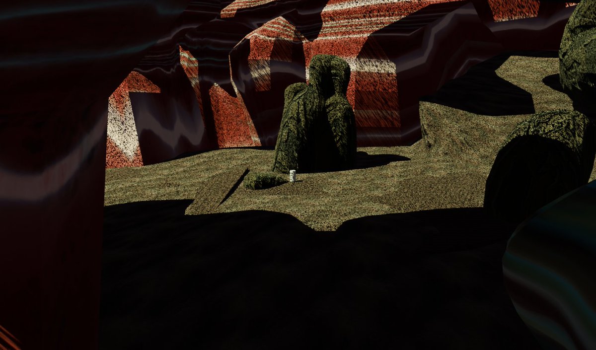 RennisSimp's tweet photo. Early screenshots of The Everdrought, desolated district and desert area https://t.co/j8TEx5OBKg
