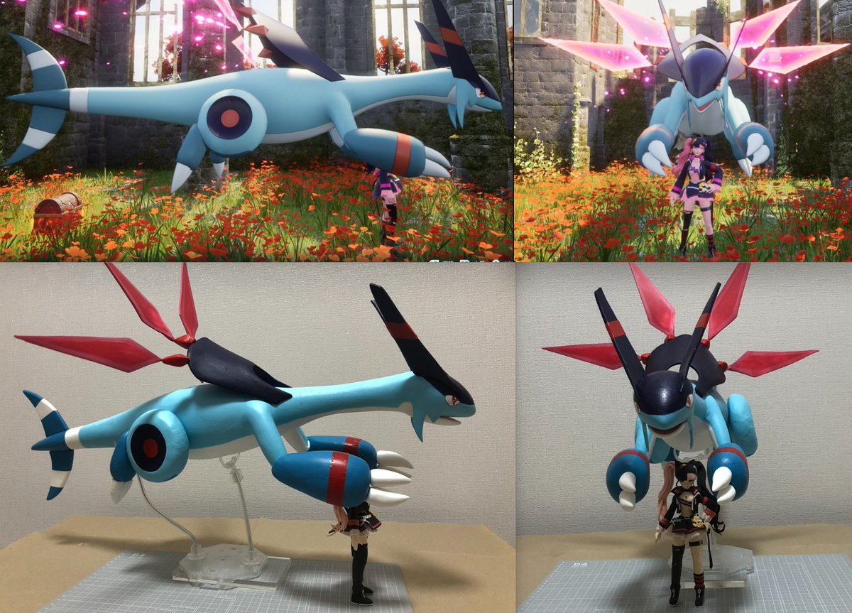 Tact_Karma's tweet photo. パルワールド/Palworld

粘土でジェッドランを作りました！！
Clay Figure of Jetragon

よかったら粘土フィギュア作成動画も見て下さい！
https://t.co/JvfgtTmlsR https://t.co/wpd2QfCyYp