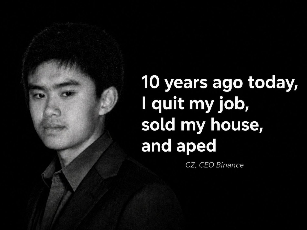 HouseonBSC's tweet photo. "Sold my house, and aped"
- CZ https://t.co/78NLvmhvAM