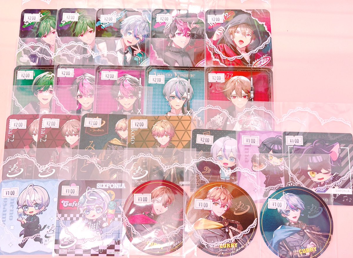 📢✨新着グッズ入荷情報✨📢 🎀シクフォニ🎼…コラボ コースター