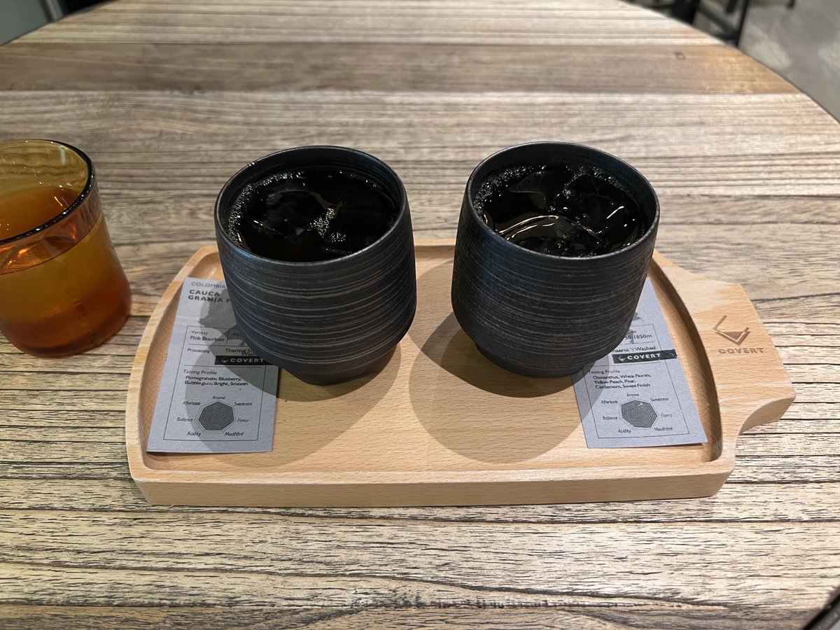 cameramansan's tweet photo. コロンビア飲み比べ中 https://t.co/pGEihw3C26