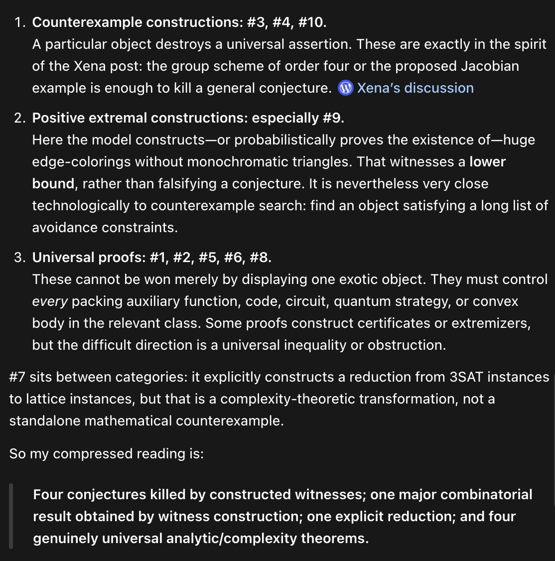 mccorvie's tweet photo. @justjoshinyou13 I was trying to get color on exactly this question, to what extent are these breakthroughs constrained constructions https://t.co/3QGbGz8bjC