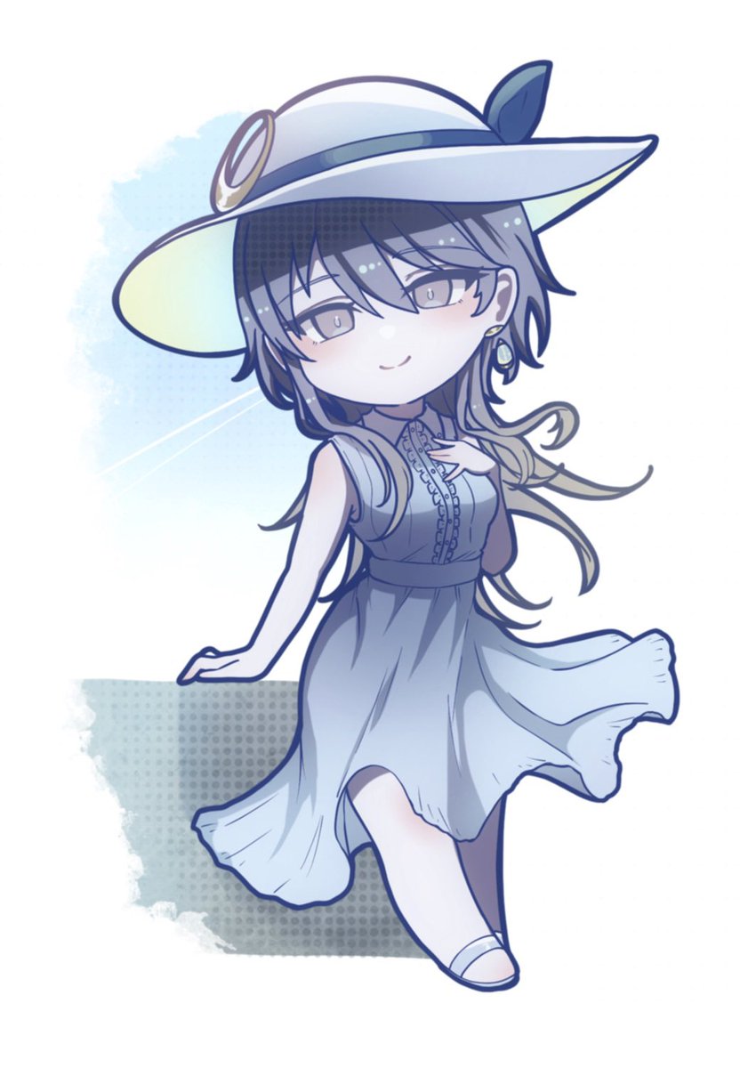 OVERTACK2's tweet photo. FAで描いたイラストをネップリ公開しました🦀
涼しげな色合いになっているので暑い夏のお供に！（？）
L版サイズで印刷してください！
ファミマ・ローソン・ミニストップ等でぜひ

シェア番号 ET7DQ6AYHN
期限 9/1まで

#wouca
#woucart https://t.co/mpli7v7XCO