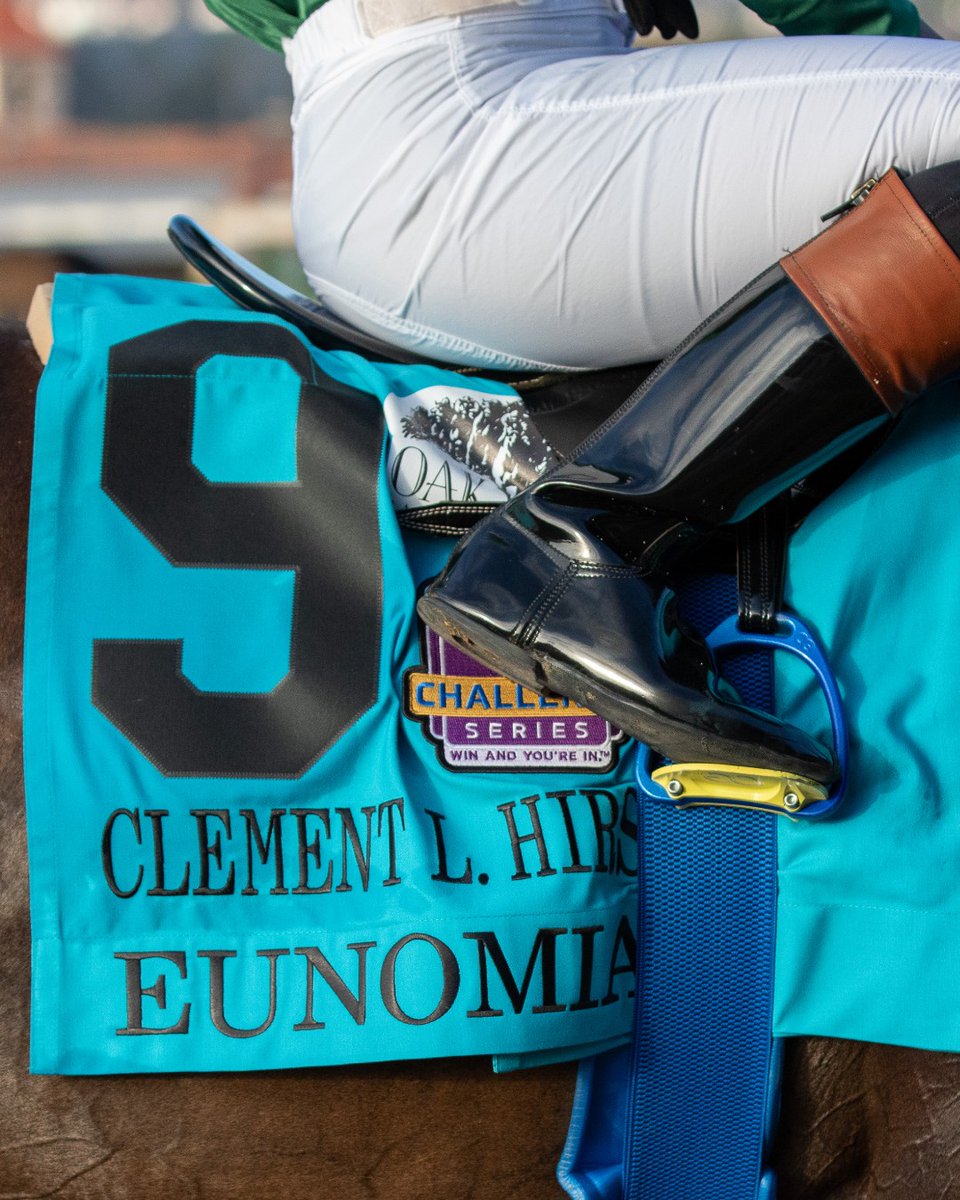 BreedersCup's tweet photo. Eunomia wins out West 🌅

Now time to head back east for #BC26! 

📸: @EclipseSports https://t.co/8DxdwZBtPP