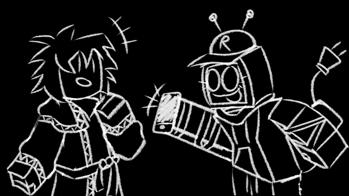 8BitRay's tweet photo. Vee wanted to show Two Time the wonders of technology!
Roblox: xdTails11
Discord: 8bitrae
#ForsakenLoadingContest #spraythespawn https://t.co/Lu73yObgzU