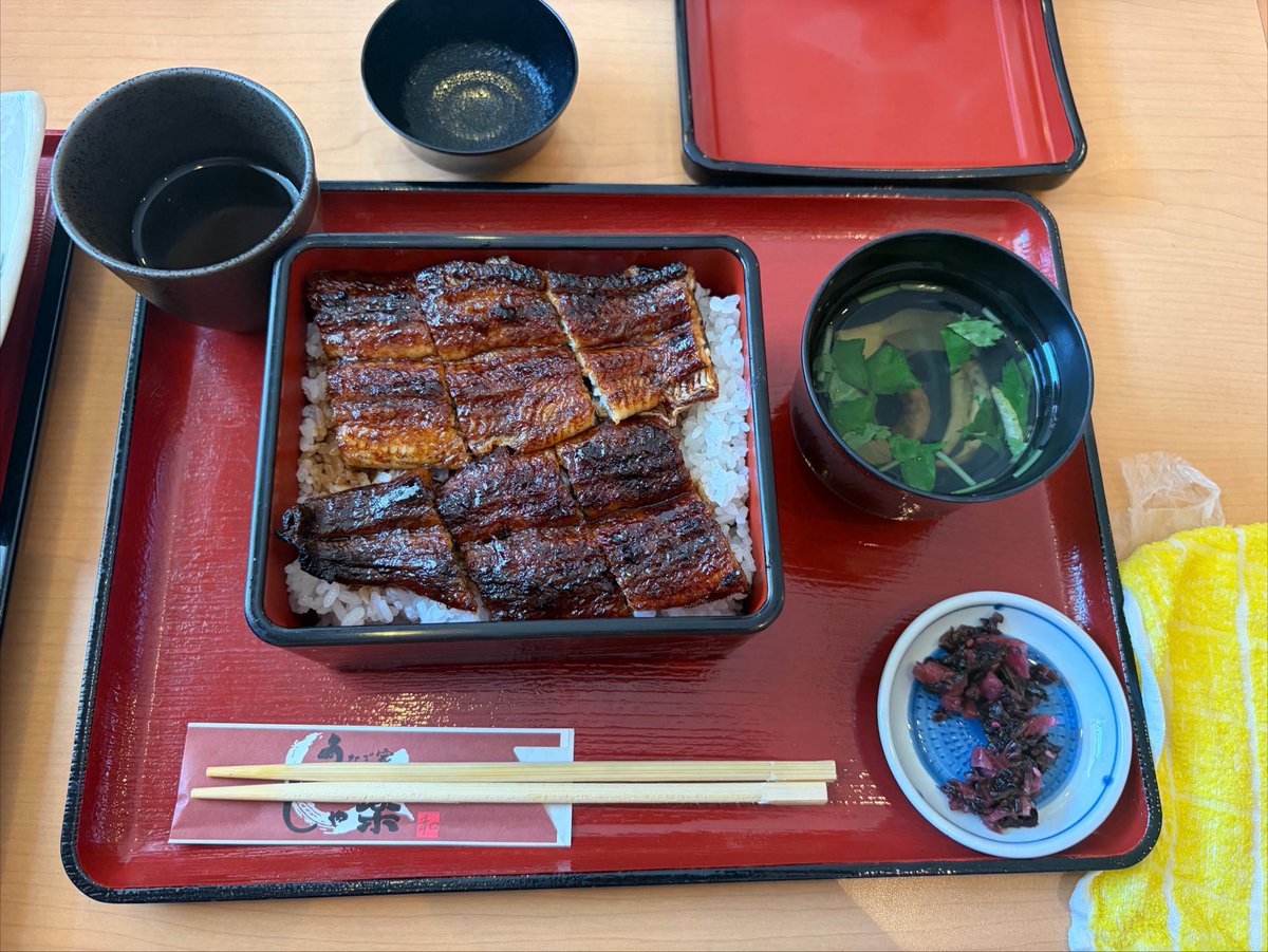 fu_2220's tweet photo. うなぎ食べに行ってきた〜！！ https://t.co/v80fmljVue