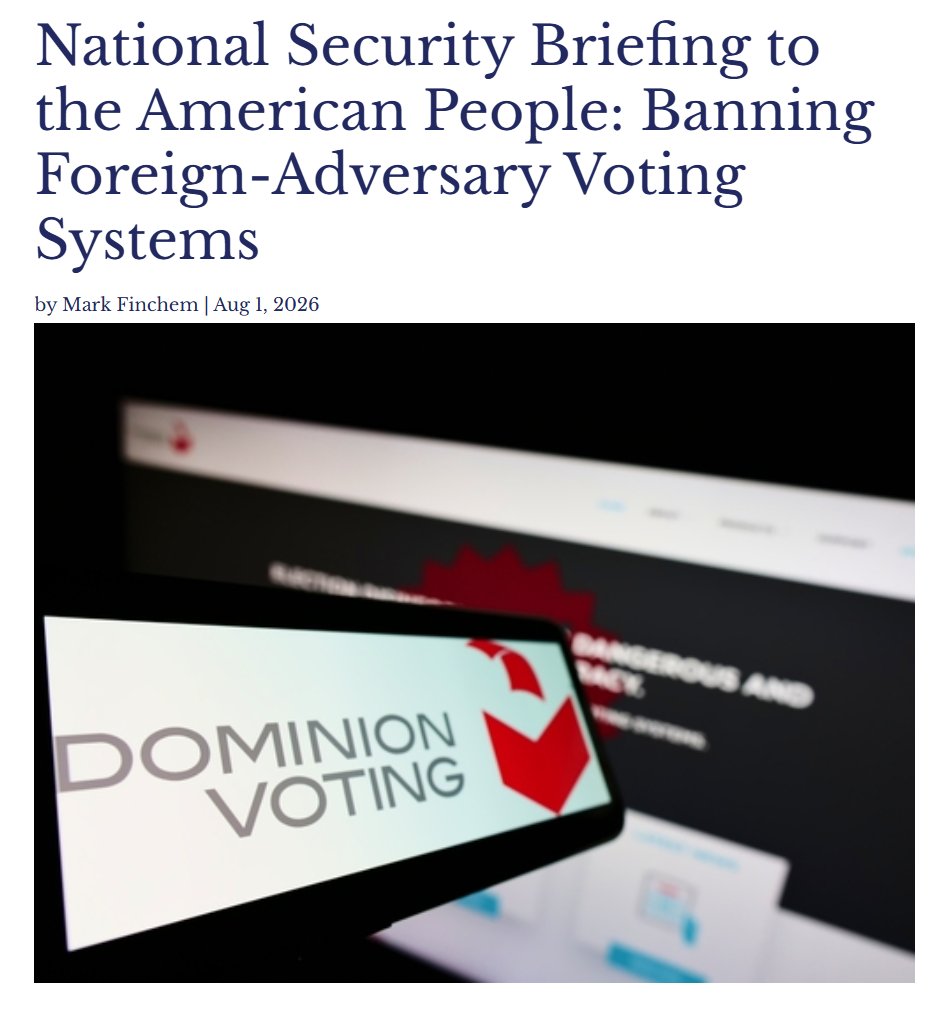 TheSCIF's tweet photo. Our intelligence community and other government agencies knew our election machines were compromised and that foreign countries were involved in our elections. Now, we must correct and fortify our election process.

China-made wireless transmitters, which are embedded in our voting machines like, Dominion, ES&S, Smartmatic, Hart InterCivic & more. Same supply-chain threat the FCC just banned in consumer routers, so why would we allow them in our elections?

Elections are critical infrastructure. Foreign-adversary hardware has no place in them. Ban it. Rip it out. Return to proven, auditable hand-counting. The Republic depends on it.

A reminder and important historic words said by Benjamin Franklin that hold true to this day:

- Elizabeth Willing Powel asked Benjamin Franklin outside Independence Hall, "Well, Doctor, what have we got, a republic or a monarchy?"

- Benjamin Franklin answered immediately, "A republic, if you can keep it."

"IF YOU CAN KEEP IT..." Freedom is not safe by itself, people must work hard to protect it, this also includes protecting our elections.