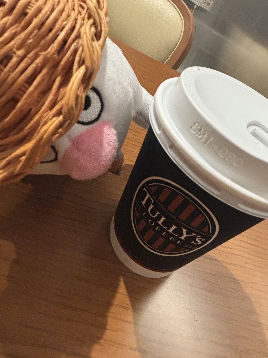 mon_taaaa's tweet photo. これはブラックのコーヒーだから、きっとパモスケには苦いよ〜☕️
#パモスケと一緒 https://t.co/XVXnJfuc8d