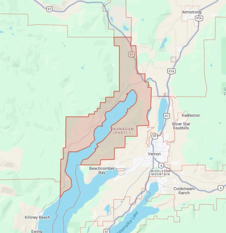 EmergencyInfoBC's tweet photo. UPDATE: BC EMERGENCY ALERT issued by Okanagan Indian Band due to wildfire. Evacuate immediately if you are located ON OKANAGAN INDIAN RESERVATION 1. The Bradley Creek #BCWildfire is creating a significant risk to life. All individuals north at Head of Lake, evacuate immediate NORTH to 3445 43rd Ave, Kal Tire Place in Vernon. All individuals south of the wildfire evacuate immediately SOUTH to Westbank Lions Club at 2466 Main Street, West Kelowna. If you are unable to evacuate call 9-1-1. Visit https://t.co/i8a98LUeIA #BC #Okanagan