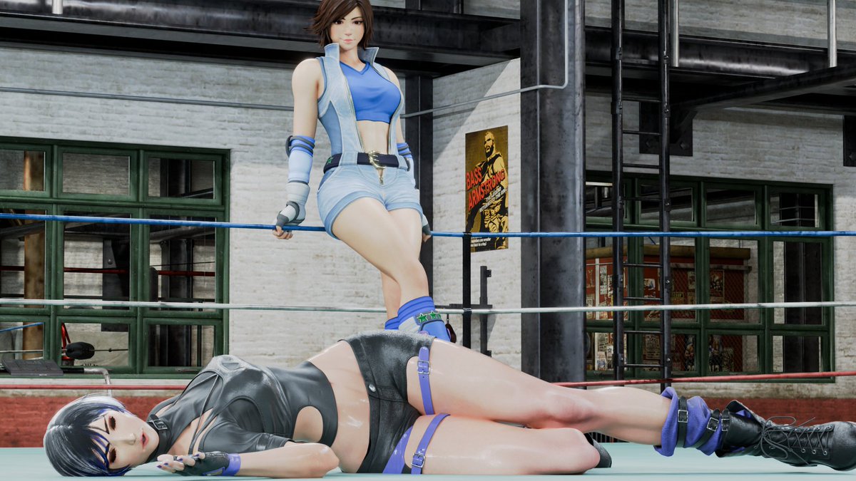 DrowsyEliza's tweet photo. Asuka vs Reina #Tekken https://t.co/Xjg87rPPOy