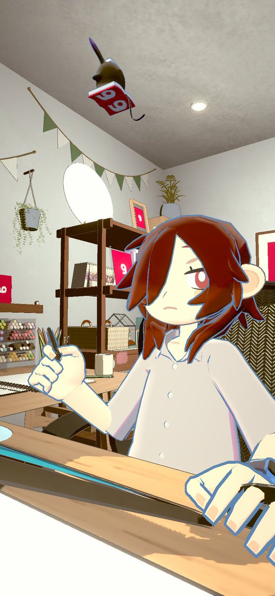 bunTRPG's tweet photo. ジェネリック一ノ瀬さん（髪下ろし）に変更いたした https://t.co/vuZy8e4Puk
