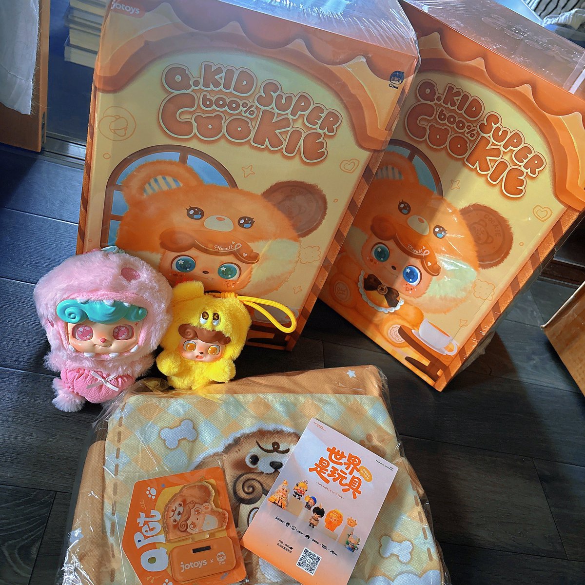 gashi_lib's tweet photo. デカイ！！
水色の子が欲しかったんだけど、まさかの茶色い子が2匹きた笑 
この子も可愛いと思ってたからまあヨシか・・・ 双子ちゃん🫰 https://t.co/TctgkhrRTY