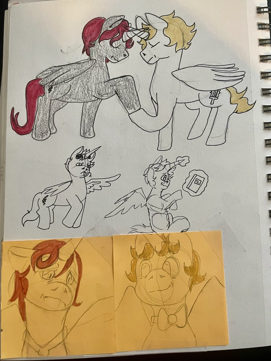 kitorkye's tweet photo. My pony aziracrow plus a few dabihawks thrown in there for fun 
#goodomens https://t.co/L9KIfYgZtR