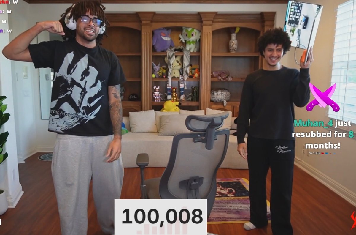 thekodeofficial's tweet photo. CONGRATULATIONS ON 100K TWITCH FOLLOWERS 🎉❤️ @saucekill https://t.co/hTf80gRVMI