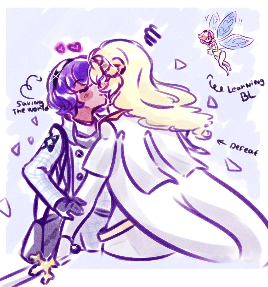 kita_chuuu's tweet photo. Doodle, my first LouWill eek
ルイ主 #メタファー #metaphor #louwillweek2026 https://t.co/7heuaUBV7V