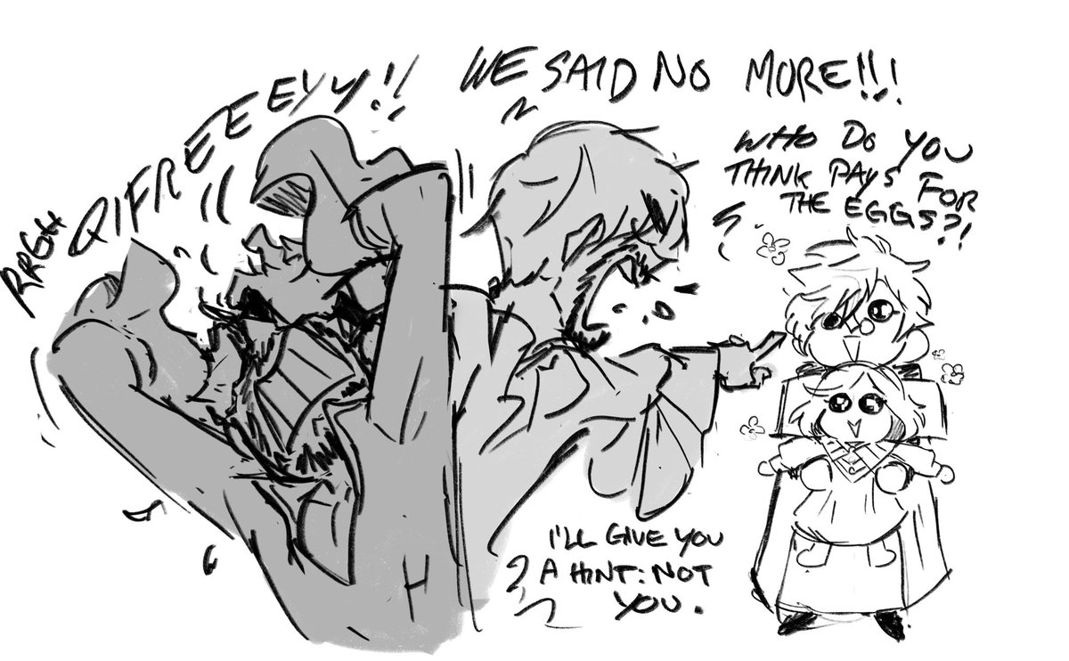 laquilasse's tweet photo. And then he lost the idgaf war because she said “the pretty lights you made changed my life Master Olly 🥺” #wha #witchhatatelier https://t.co/9xZBlnKl8u