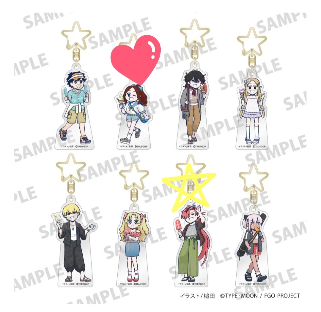 C_Msub's tweet photo. 【交換希望】
藤丸立香はわからない
トレーディングアクリルキーホルダー

【譲☆】高杉晋作

【求♡】レオナルド・ダ・ヴィンチ

ただいまfgoフェス会場内におり、手渡し交換希望です。
検索からでもお気軽にお声かけください。 https://t.co/IhlJCGl3pC