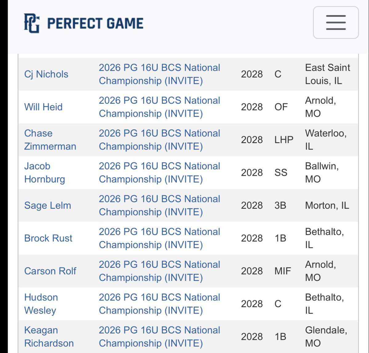 ChaseZimme83912's tweet photo. Blessed to be apart of the PG all tournament team https://t.co/hWJt1Kth6g