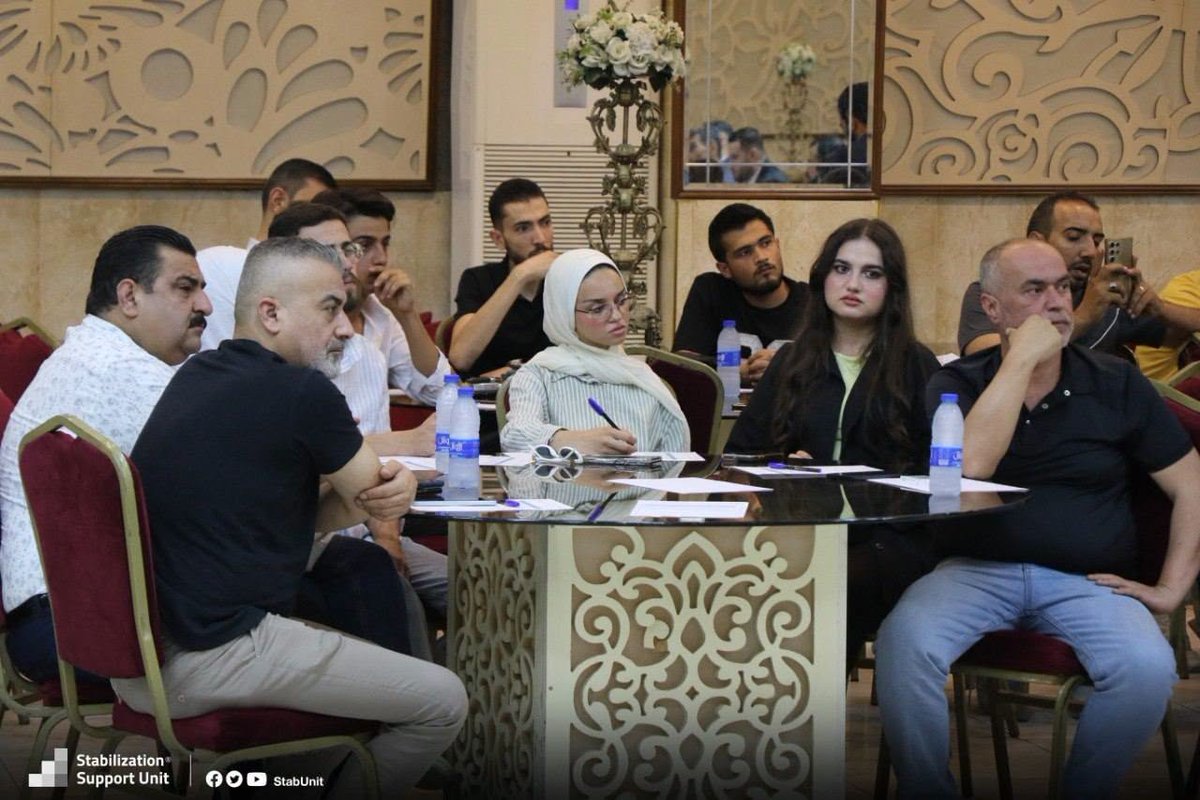 StabUnit's tweet photo. Community Dialogues Promote Security and Social Peace in Aleppo's Sheikh Maqsoud and Al-Ashrafieh Neighborhoods
https://t.co/p5f3b6zBK7 https://t.co/yOIDXWkrjY
