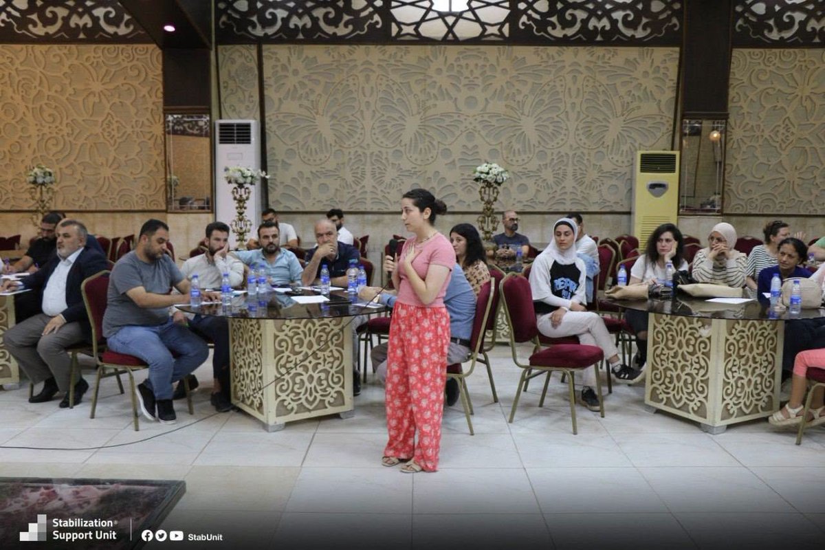 StabUnit's tweet photo. Community Dialogues Promote Security and Social Peace in Aleppo's Sheikh Maqsoud and Al-Ashrafieh Neighborhoods
https://t.co/p5f3b6zBK7 https://t.co/yOIDXWkrjY