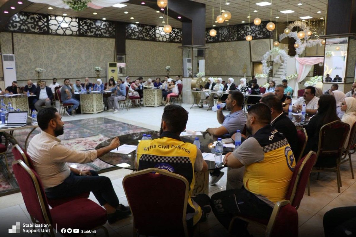 StabUnit's tweet photo. Community Dialogues Promote Security and Social Peace in Aleppo's Sheikh Maqsoud and Al-Ashrafieh Neighborhoods
https://t.co/p5f3b6zBK7 https://t.co/yOIDXWkrjY