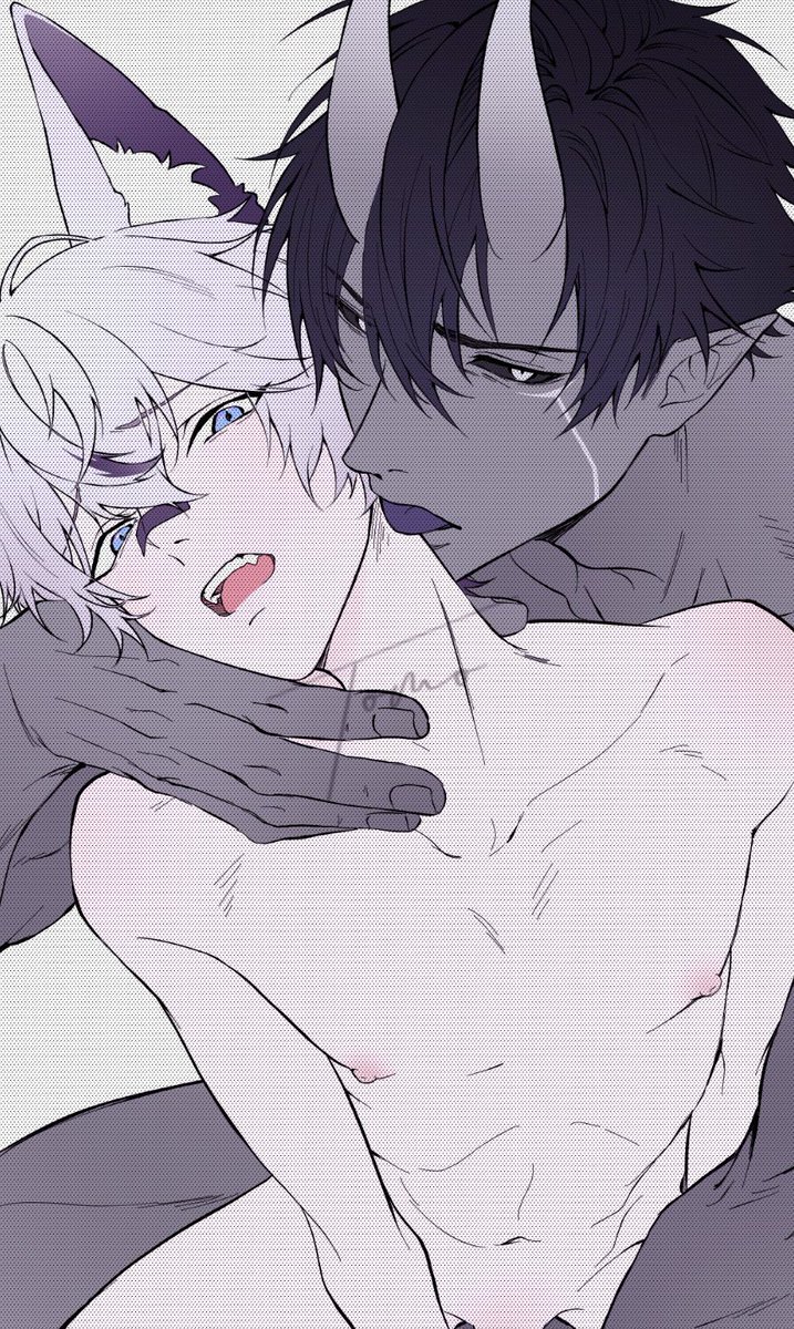 Tomoe_VT's tweet photo. Happy belated Yaoi Day 🌈🩵 https://t.co/v9TSHgqYqE