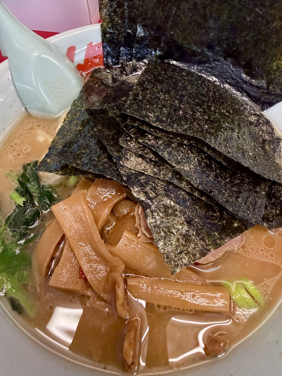 hiro300s's tweet photo. #山岡家
サービス券2倍はありがたいですね
クーポンで海苔とメンマ追加
#メンマ追加のときは味薄めでもよいかも https://t.co/DGpEBRDrcE