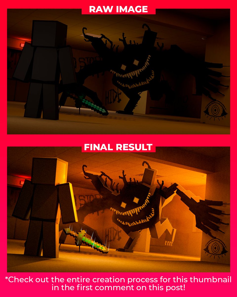 akmt_visual's tweet photo. Would this Minecraft thumbnail make you click?
DM me for commissions! 🤗 https://t.co/XSzDSwoPsF
