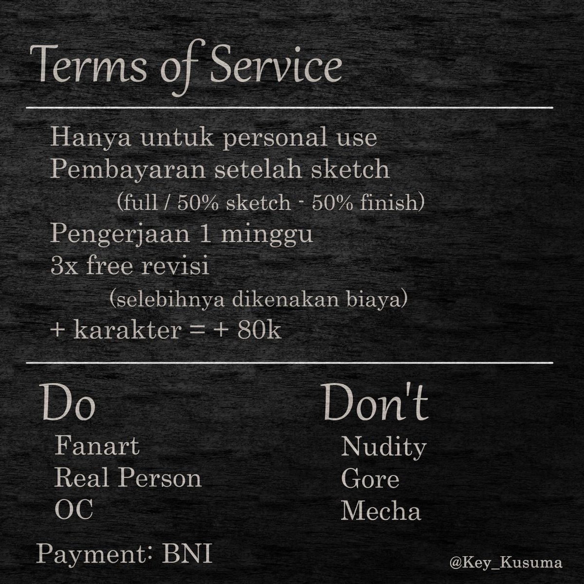 Key_Kusuma's tweet photo. [COMMISSION OPEN]

Halo!
Aku lagi buka komisi untuk portrait
Silakan comment/DM kalo mungkin tertarik atau tanya-tanya lebih lanjut

Full sample di bawah

#commission #artidn #opencommission https://t.co/yz1K7v51g4