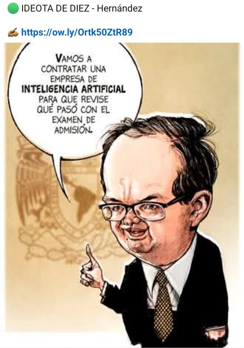 tzihuari's tweet photo. @LectorHistoria ¿Qué opinas de esta caricatura del monero Hernández? https://t.co/VETooZn08R