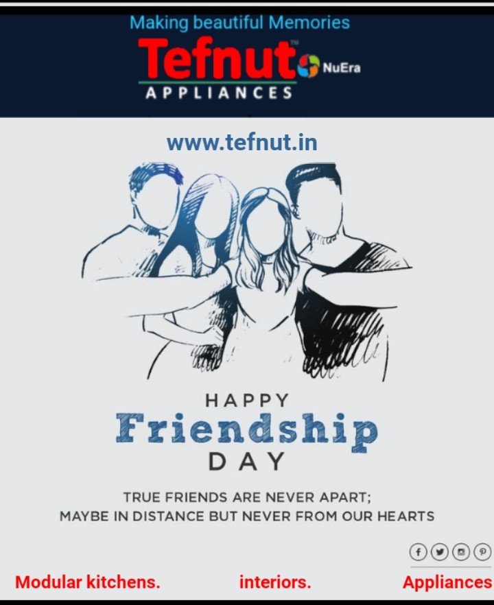 TefnutNuEra's tweet photo. True friends are never apart
May be in distance but never from our heart. #tefnut #NuEra #tefnutappliances #kitchen #Interiors #Bitcoin #happyfriendshipday #friends #kitchenaccesiries #exclusive #stores #distributership #India #Applynow #forever #women #deisgn #modularcabinets https://t.co/LpTw8K71qk